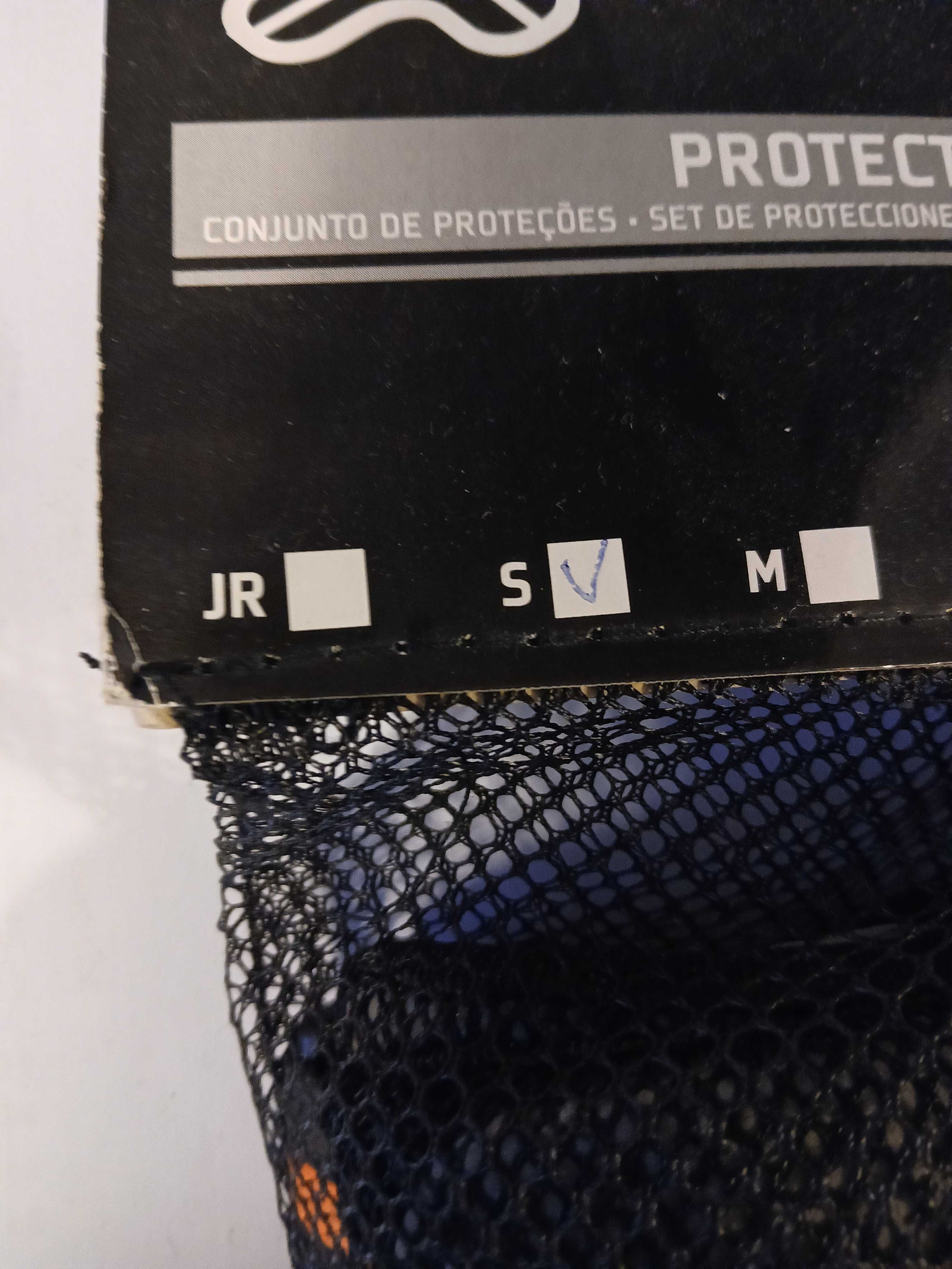 Proteções para JOELHOS, PULSOS e COTOVELOS (artigo embalado)
