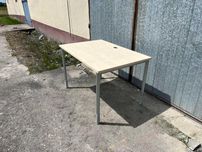 Biurko stół home office 120x80 jasny klon okazja stan bdb!