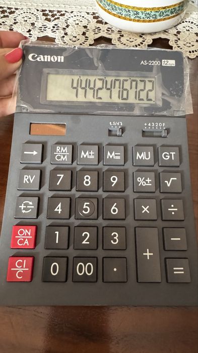 Canon Calculadora Nova