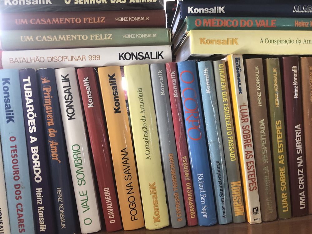Konsalik, muitos livros , preco por livro
