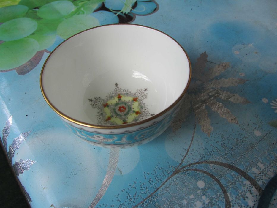 Stara cukierniczka porcelana kostna -Coalport-Montreal- england