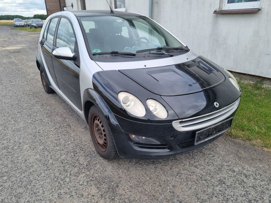 Maska Błotnik drzwi zderzak  smart forfour czarny