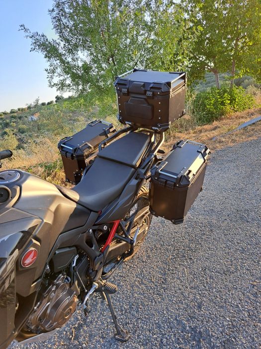 (NOVO) Malas Laterais + Top Case Honda África twin 1000 / 1100