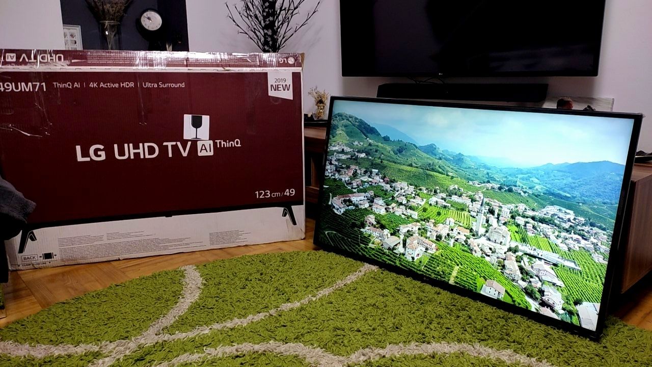Стан нового 49" LG 4K, Smart TV, YouTube, Bluetooth, WiFi