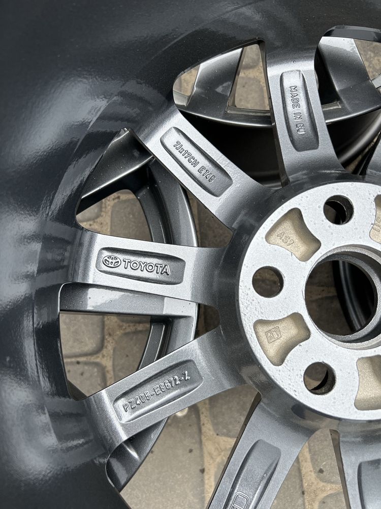 Диски легкосплавні 5х114,3 r17 Toyota RAV4 Corolla Verso Camry Prius
