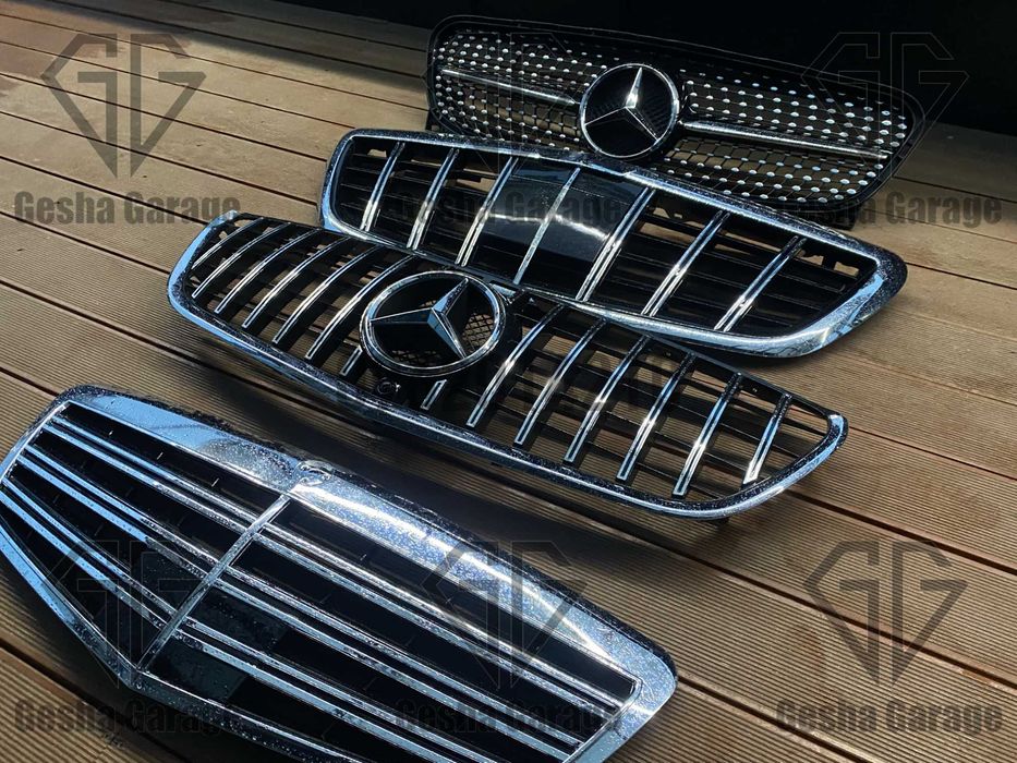 Нові решітки решітка радіатора мерседес w204w205c207wx156w166w906w907