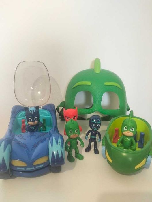 PJ Masks veículos e figuras