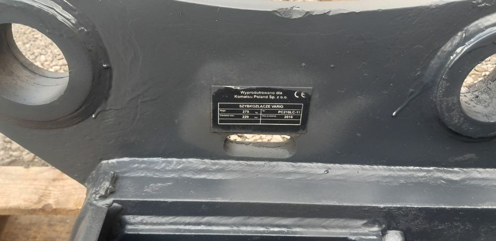 Szybkozłącze hydrauliczne s80 komatsu cat volvo