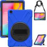 Etui do Samsung Galaxy Tab A 8.0" z Paskiem na Ramię Niebieskie