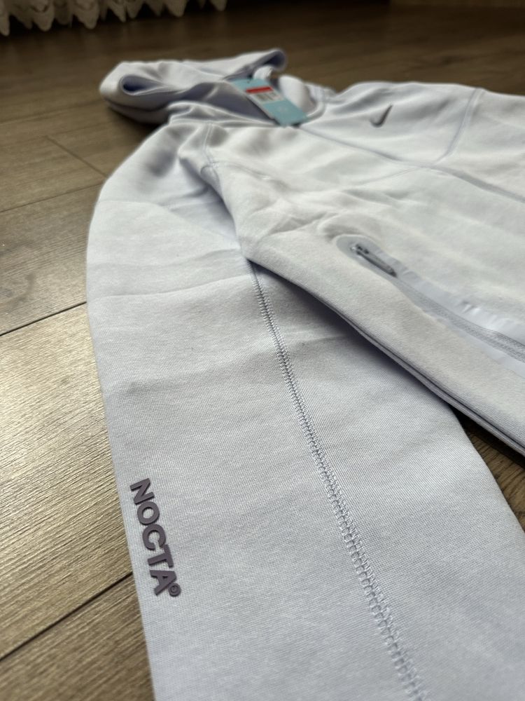 ФІОЛЕТОВА НОВА Кофта Nocta Nike Tech Fleece Найк теч флис зіпка/світшо