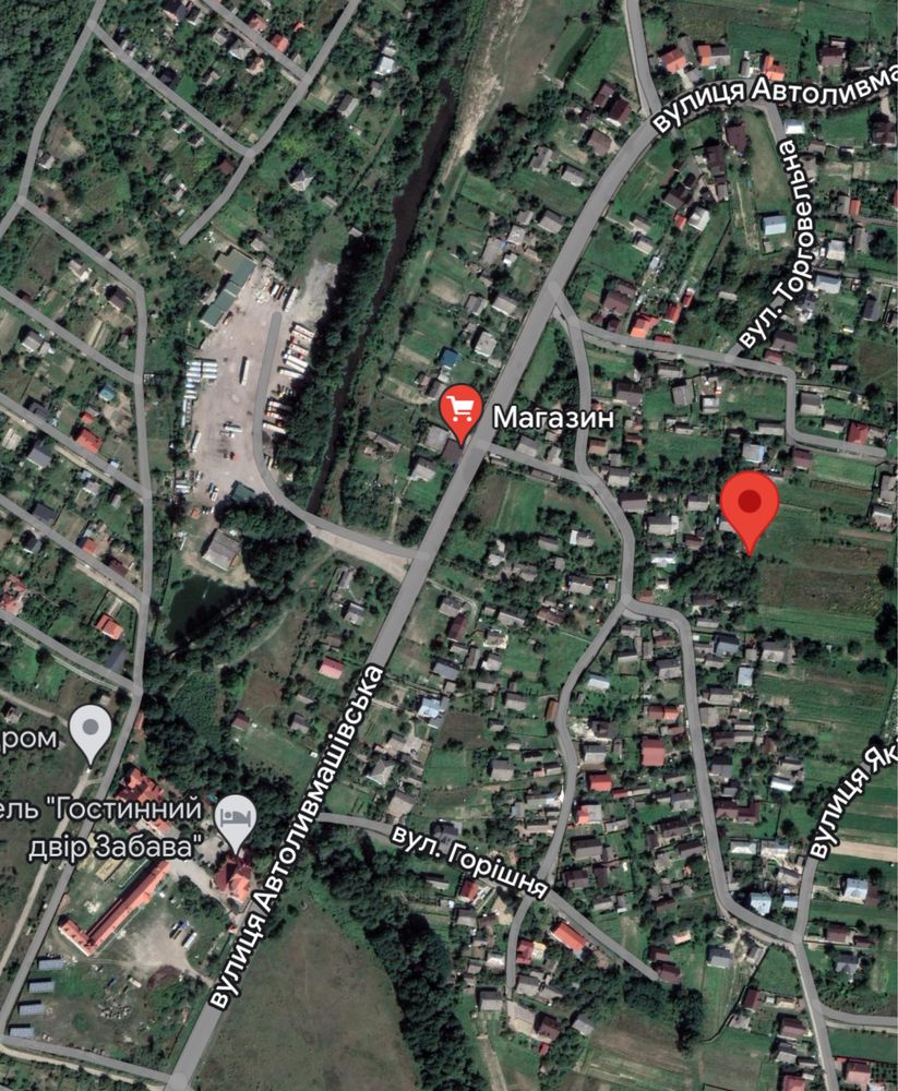 Продам земельну ділянку під будівництво в селі Хриплин.