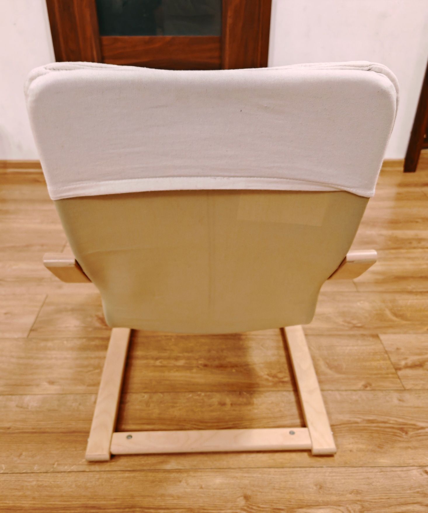 Fotel dziecięcy IKEA POANG z poduszką - 2 sztuki