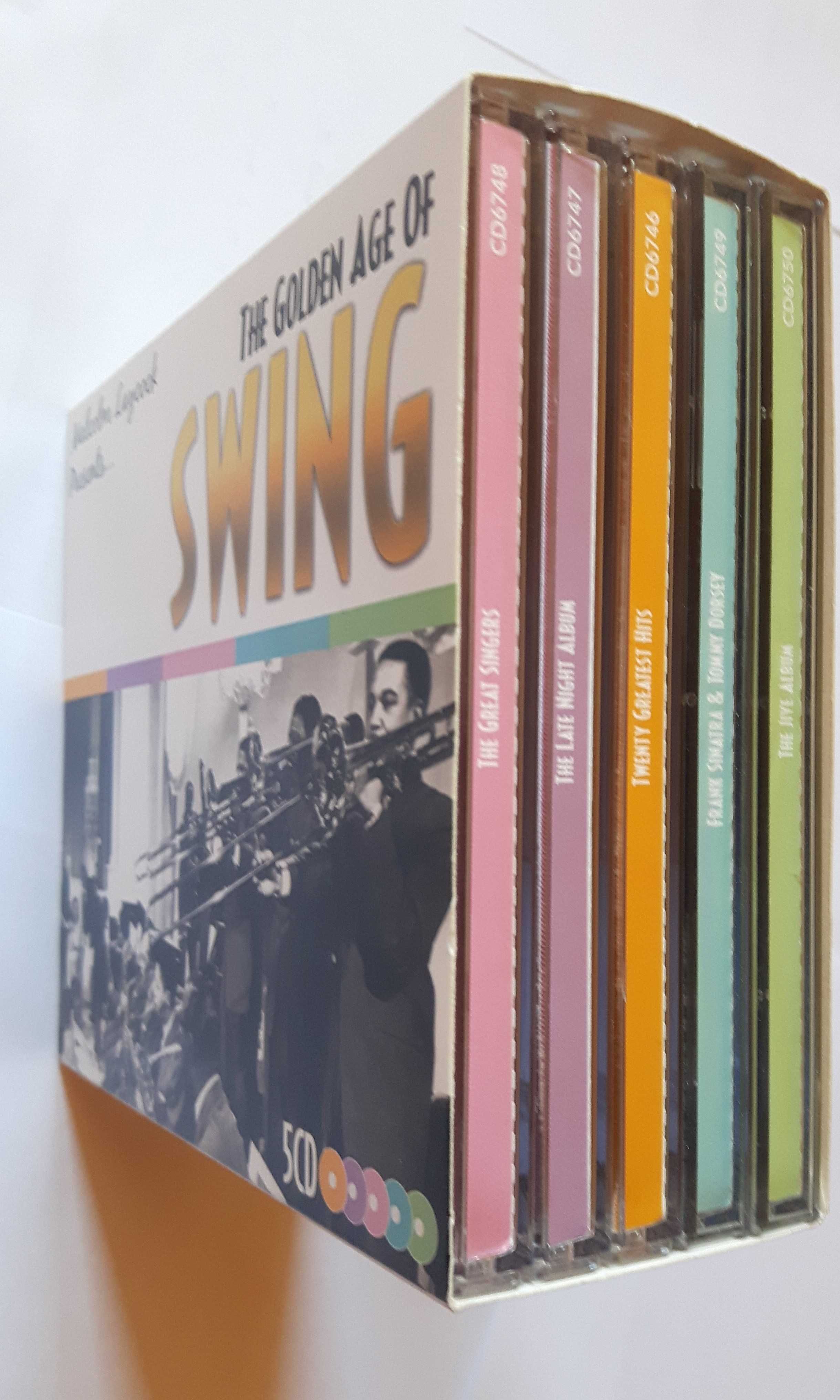The Golden Age of Swing 5 CD Sinatra Glen Miller Count Basie