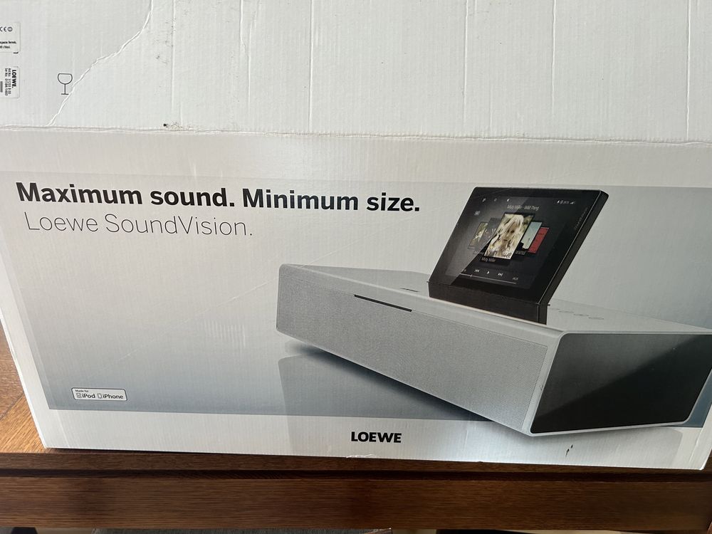 Loewe Soundvision system audio premium aluminiowy WLAN CD