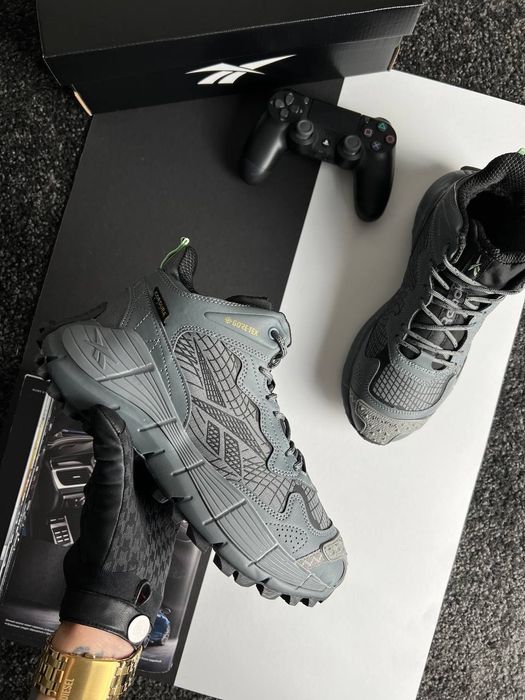 Зимові кросівки чоловічі Reebok Zig Kinetica 2.5 Edge Grey Fur 41-45р