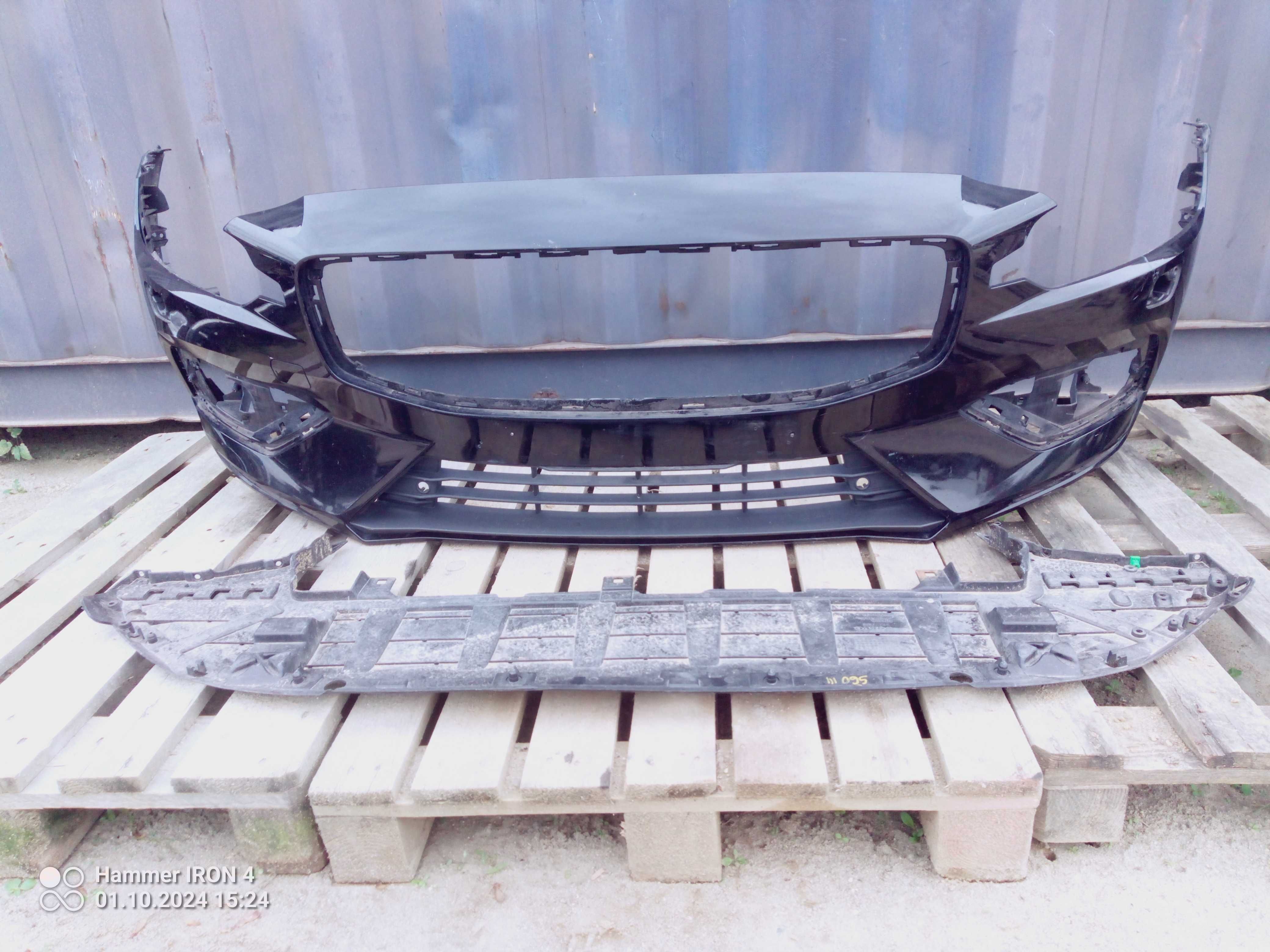 Zderzak pod spryski,4xpdc z kratką i slizgi volvo s60 III,v60 wysyłka