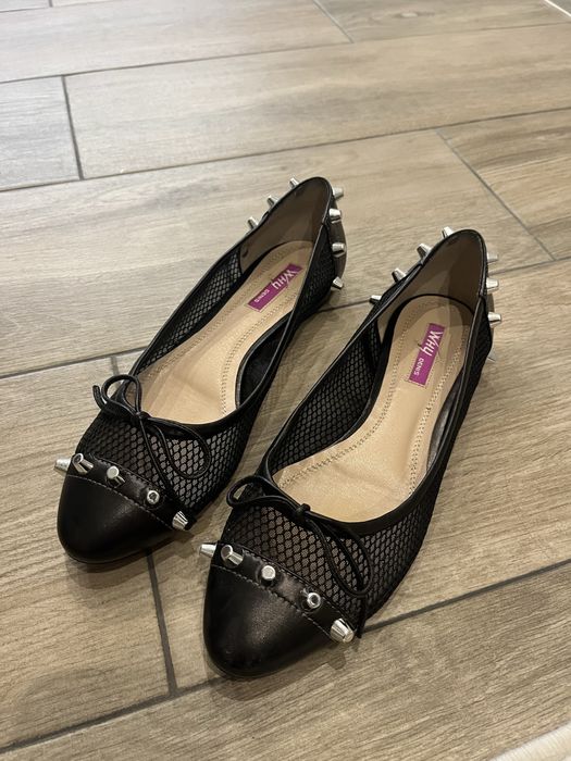 Шкіряні балетки 39р