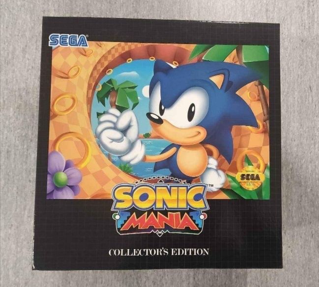Sonic Mania collectors Edition, edição de colecionador ps4