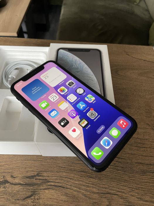 Rewelacyjny Aplle Iphone XR/Bat84%/Komplet/Wys/Tanio!