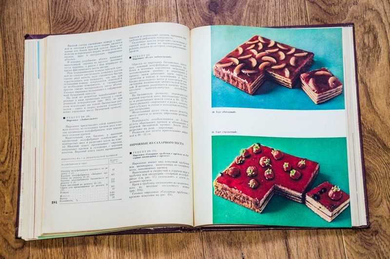 Производство пирожных и тортов 1974