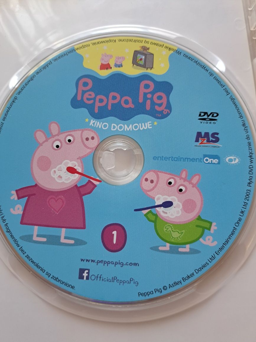 DVD Peppa Pig Świnka Peppa Pora spać