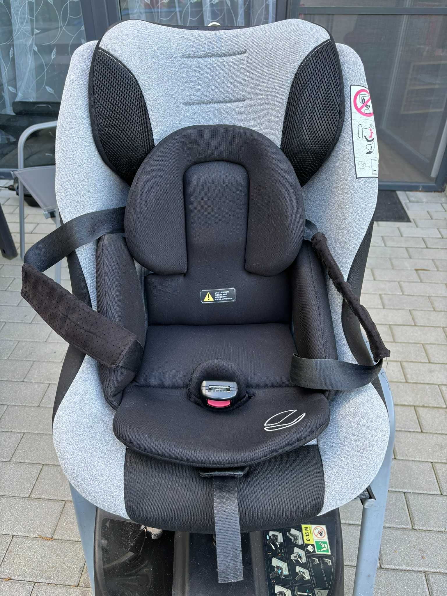 Fotelik samochodowy Jane Gravity 0 kg - 18 kg obrotowy, Isofix