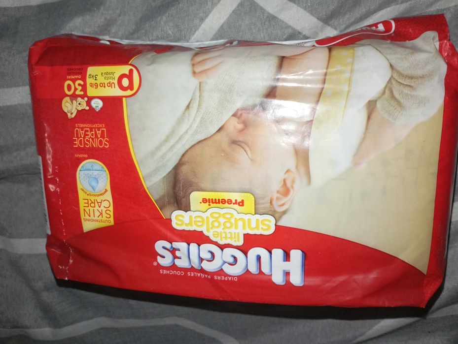 Памперси Huggies Preemie 3кг