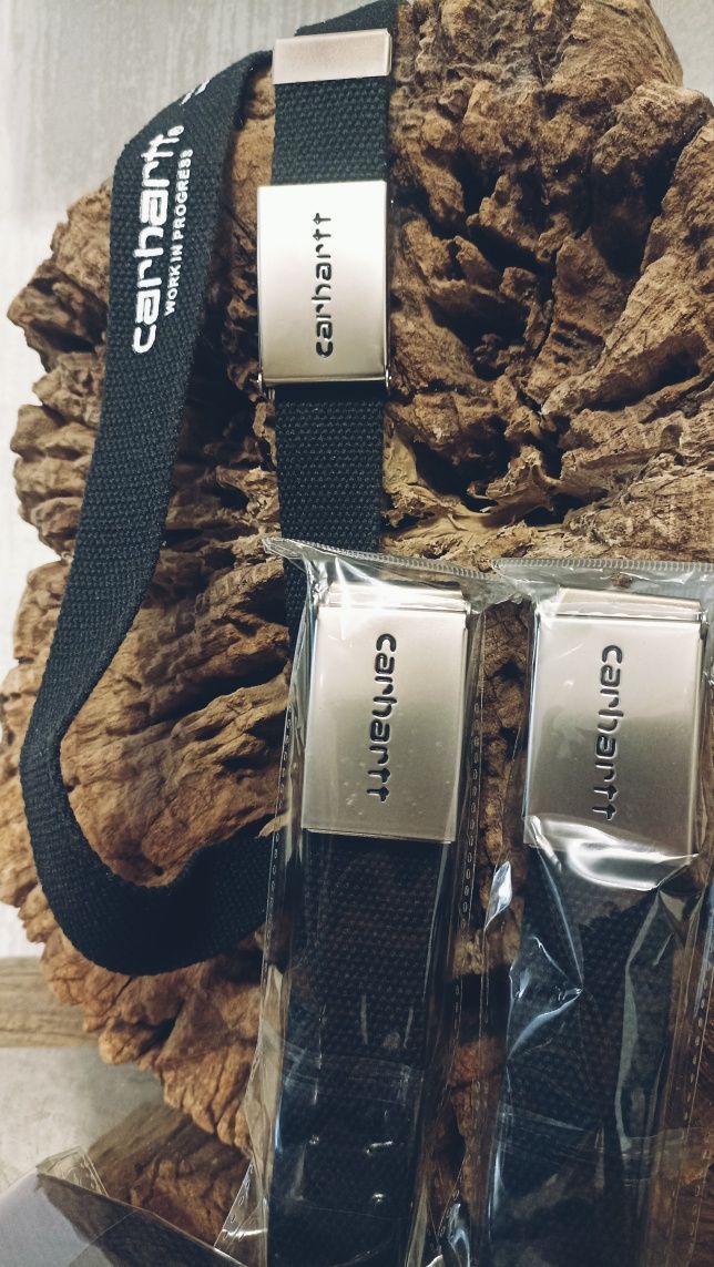 Ремінь Carhartt Кархарт чорний 120 см
пояс