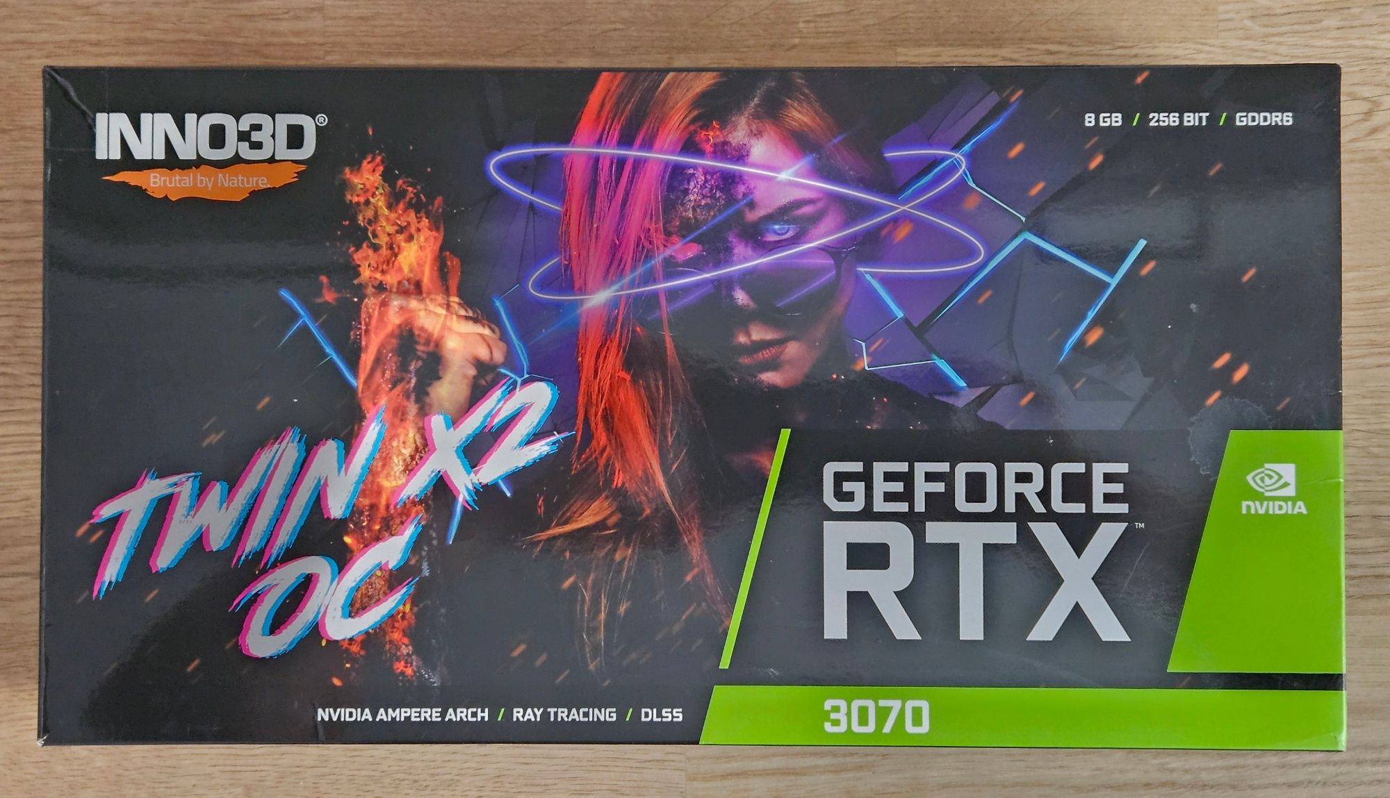 Karta graficzna Inno3d RTX3070 TwinX2 OC 8GB  150W do małej obudowy
