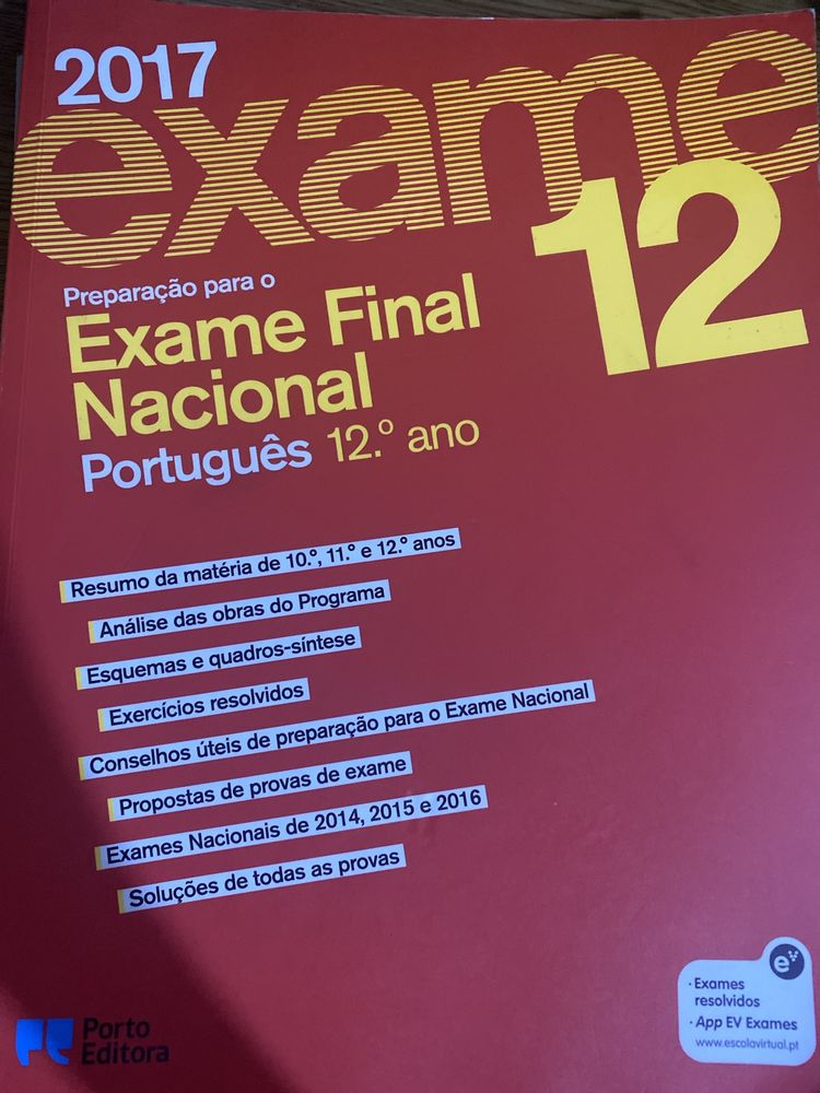 Prepararção para o exame Português 12 ano