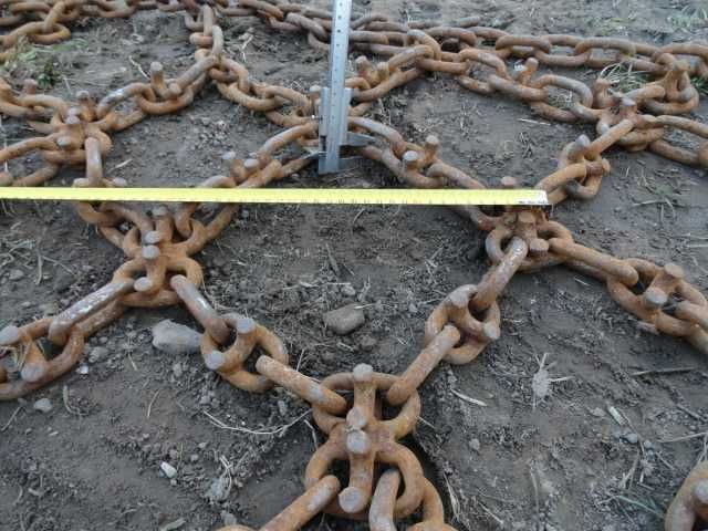 Łańcuchy kolczatka gesta na kola do ladowarki harwestera traktora