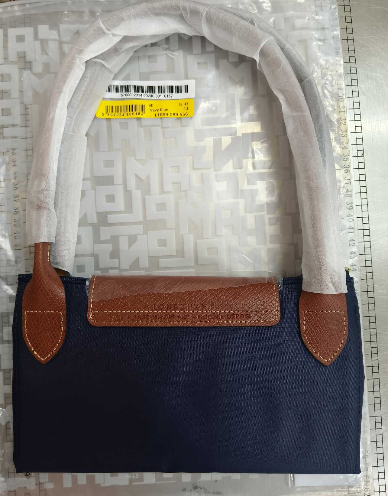 LongChamp Torebka Le Pliage Original L, kolor morza (morski niebieski)