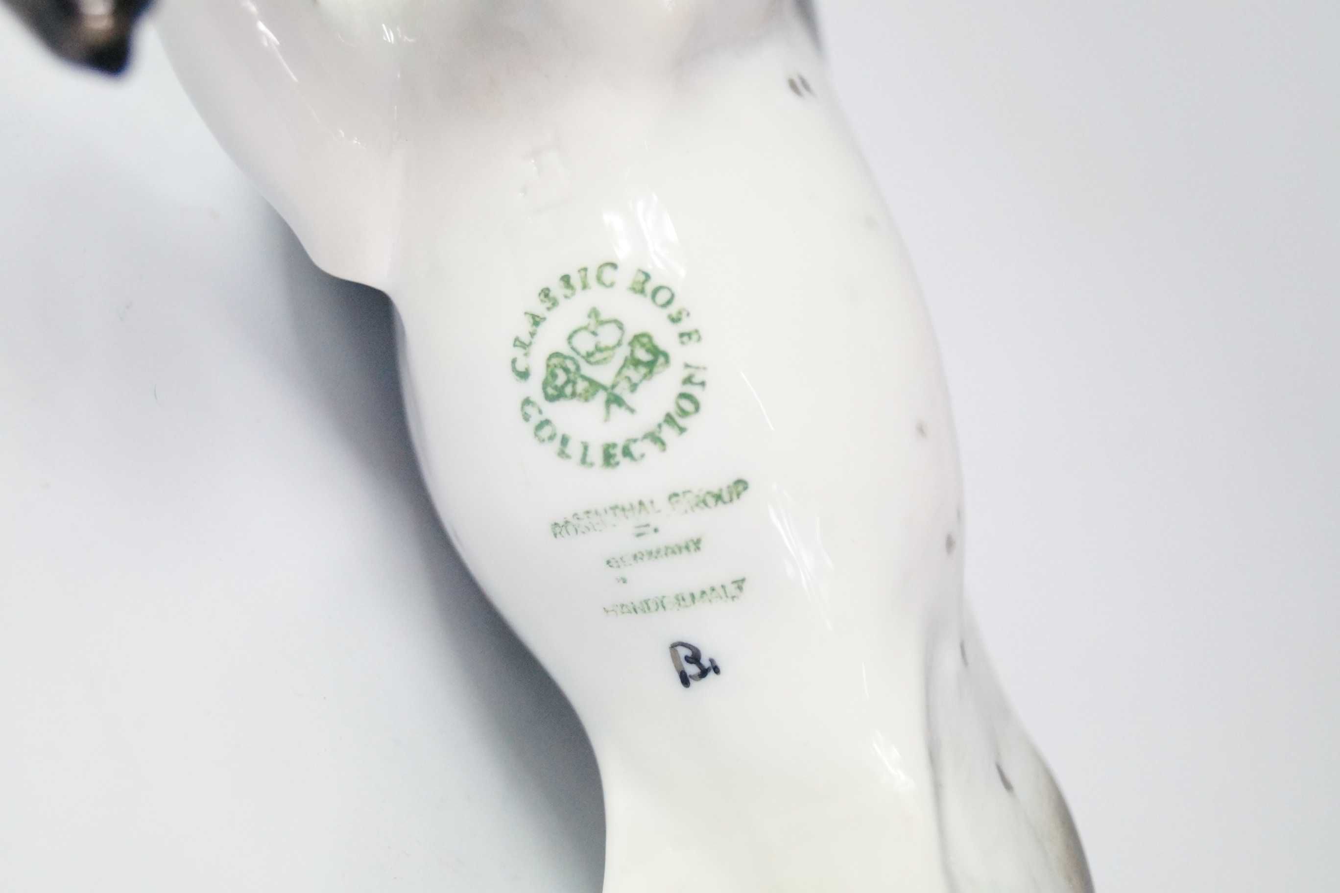 ROSENTHAL pies dalmatyńczyk figura porcelanowa