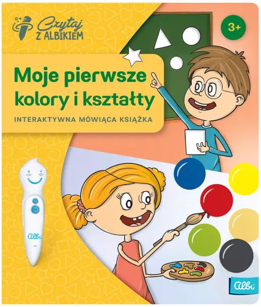 Czytaj z Albikiem. Moje pierwsze kolory i kształty. Albi. Nowy Produkt