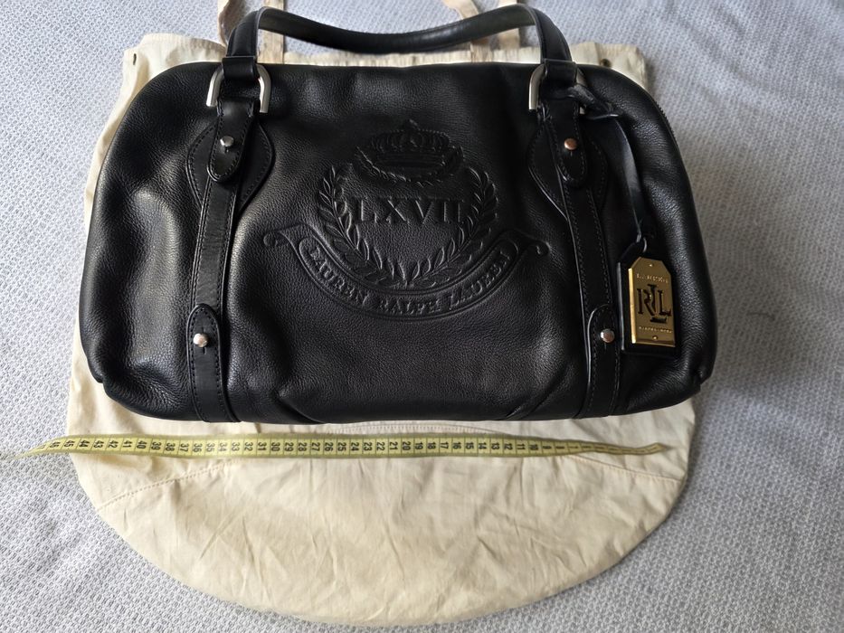 Ralph lauren сумка шкіра кожана сумка