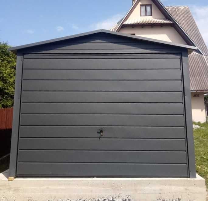 Garaż blaszany, garaż blaszak 3x5, kompleks garaży, parking - moduły