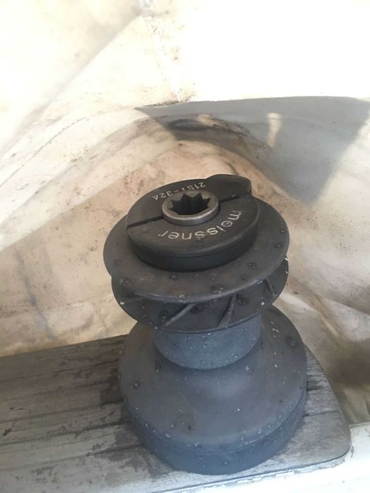 Jacht stalowy + naczepa