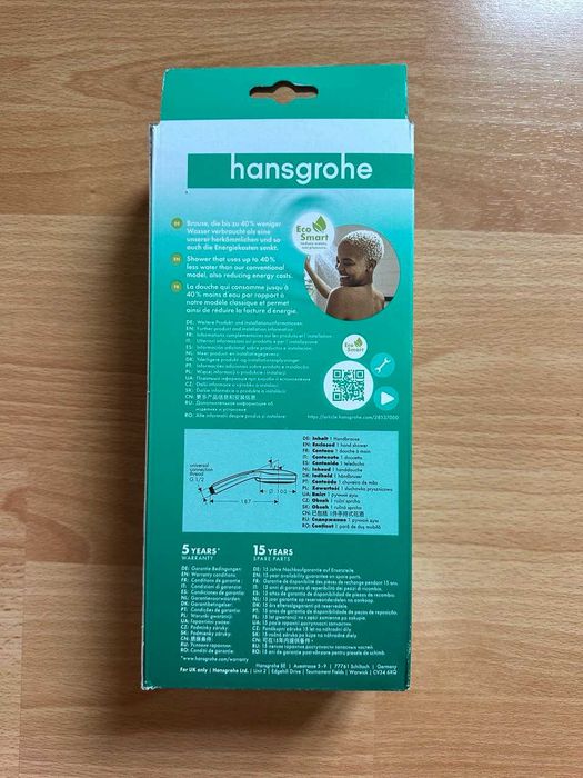 Hansgrohe лійка для душу 4 режими Croma 100 Vario