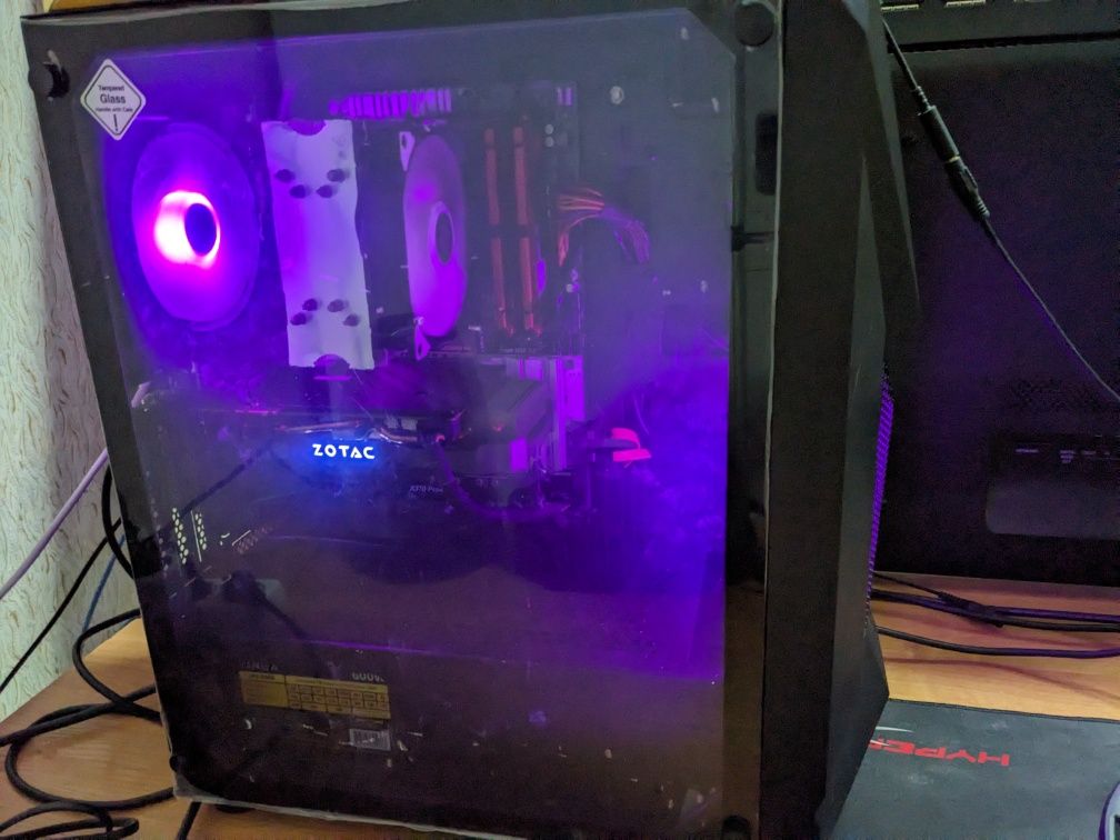 Игровой пк Ryzen 5500/ 32gb DDR4 3200/ Gtx 1080 Ігровий компьюте