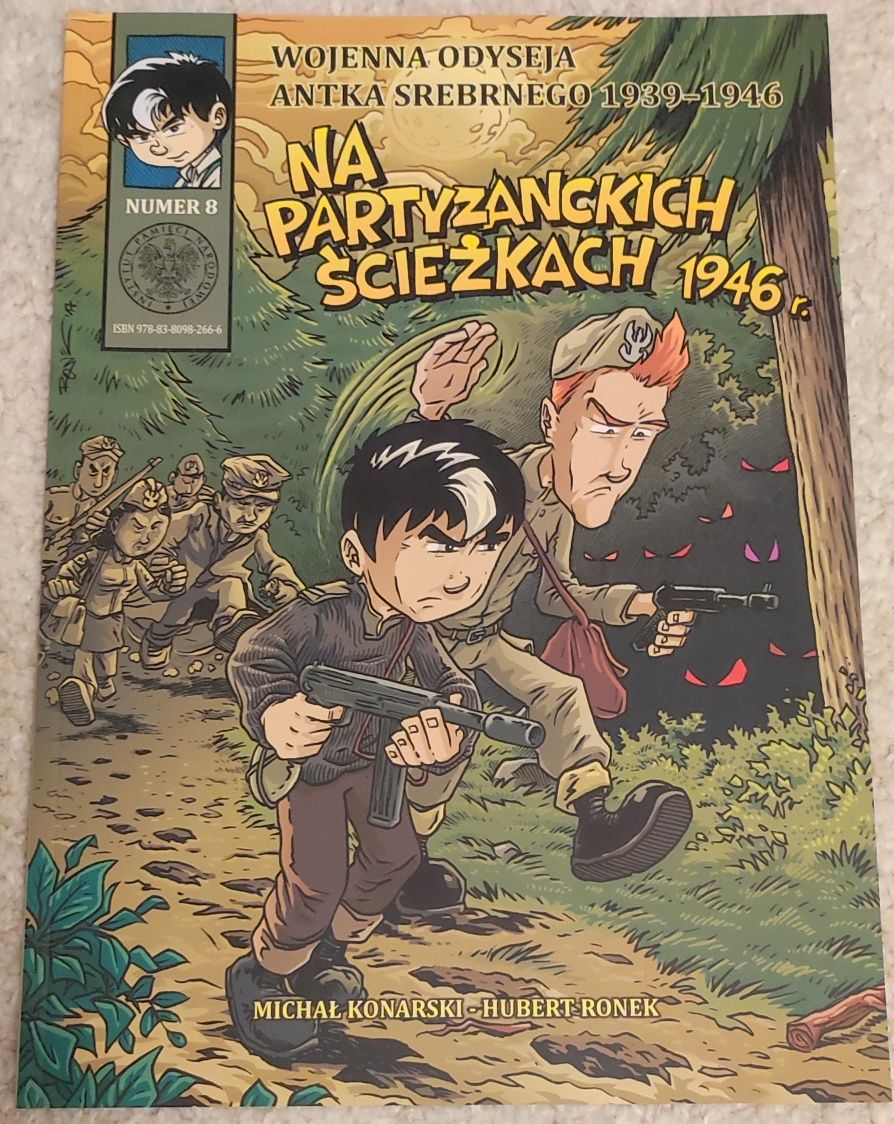 Komiks Wojenna Odyseja Antka Srebrnego 1939/1946