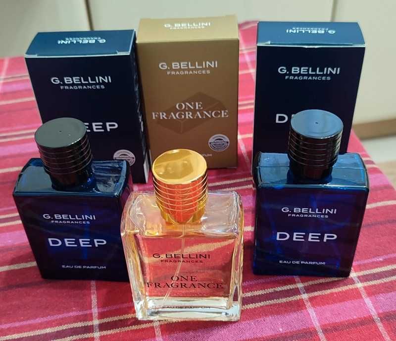 2 szt Deep +1 szt One Fragrance G.Bellini -łącznie 3 szt Eau De Parfum