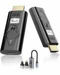 Комплект бездротового розширювача HDMI, Plug and Play
