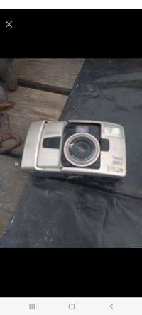 Maquina fotografica com flash