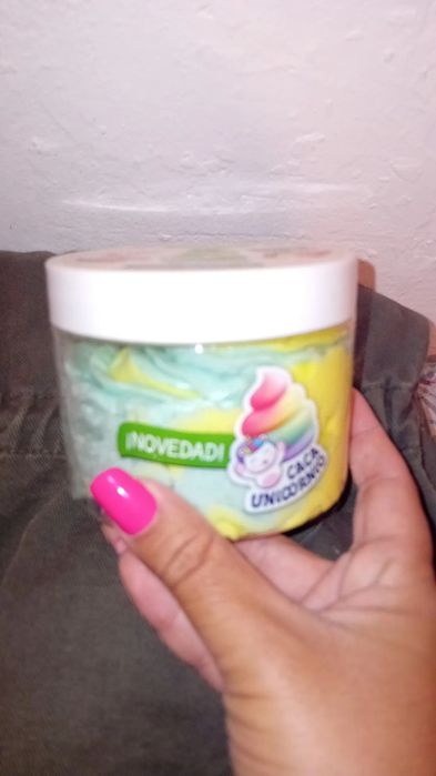 Esfoliante de gelado algodao doce