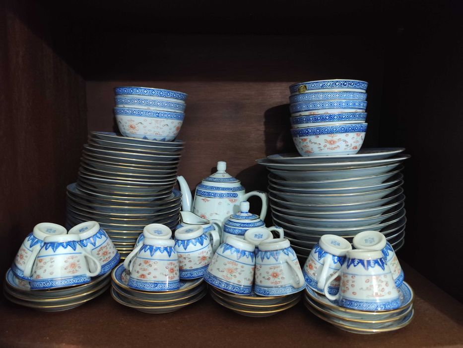 Loiça chinesa vintage bago de arroz