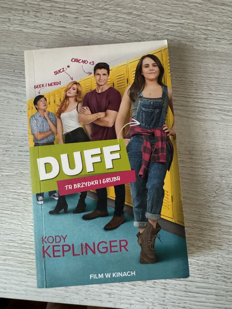 Duff -  Kody Keplinger #książka #nastolatka