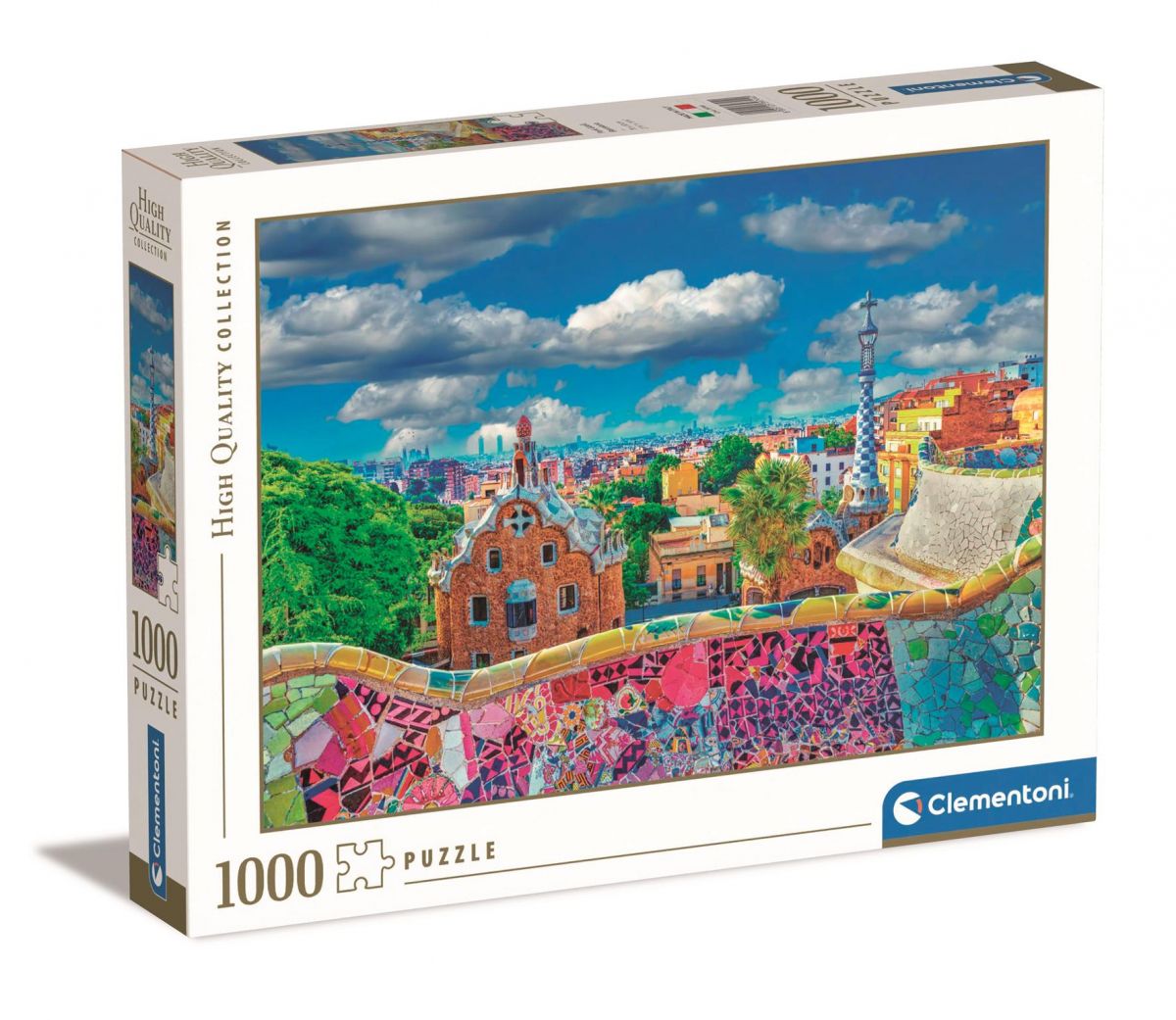 Puzzle 1000 Elementów Park Guell-Barcelona