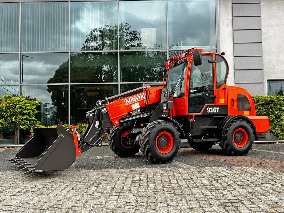 Günstig 916T  Ładowarka kołowa, teleskopowa Günstig 916T 916 | udźwig 1600kg, 4570kg