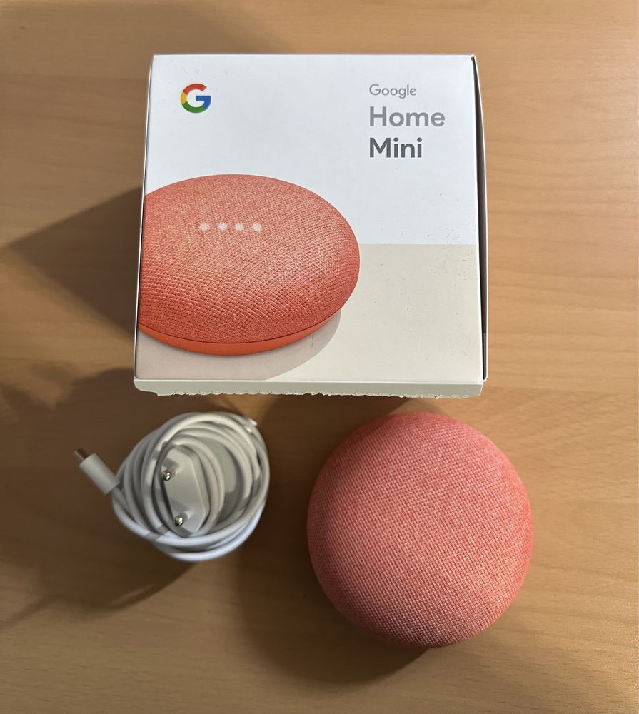 Google Home Mini Koralle