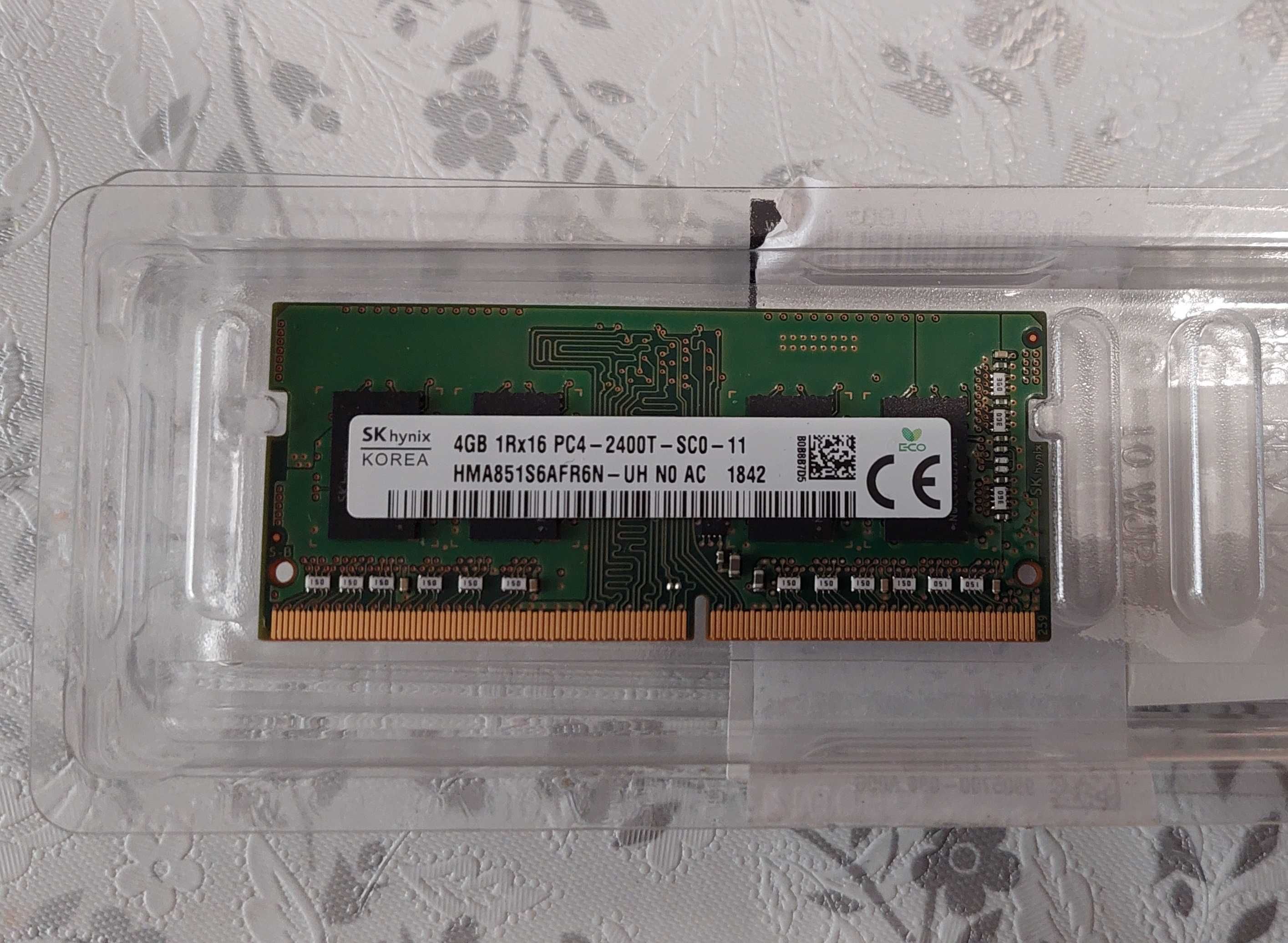 Оперативна Пам'ять Hynix HMA851S6AFR6N-UH 4GB DDR4 2400 Оригінал Нова